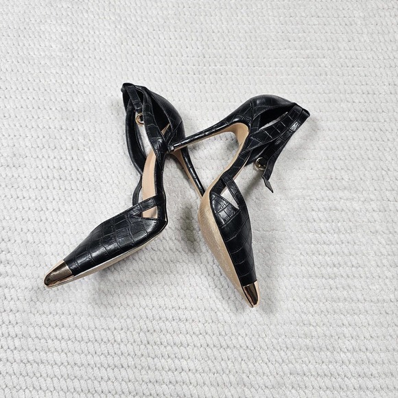 Pretty Little Things Heels Womens US 7 Black Pump UK 5 - Picture 4 of 9